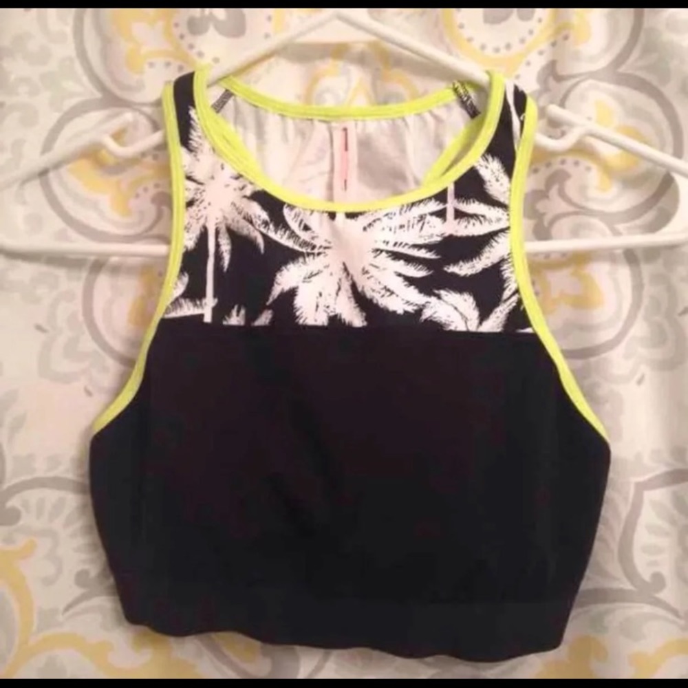 Vs PINK unlined high neck bralette